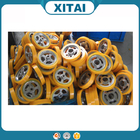 High Quality Factory Supplied Polyurethane Material 80 Shore A to 75 Shore D textile machine pu wheels