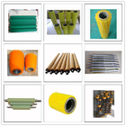 High Quality Factory Supplied Polyurethane Material 80 Shore A to 75 Shore D pu roller with metal core