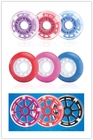 High Quality Factory Supplied  Polyurethane Material 7 inch scooter wheels