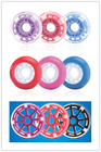High Quality Factory Supplied  Polyurethane Material skate scooter wheel