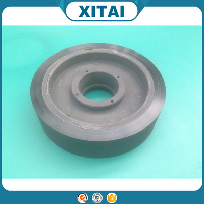 High Quality Factory Supplied  Polyurethane Material 95 Shore A pu flat free tire wheels