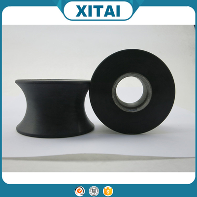 High Quality Factory Supplied Polyurethane Material 95 Shore A polyurethane grooved wheel