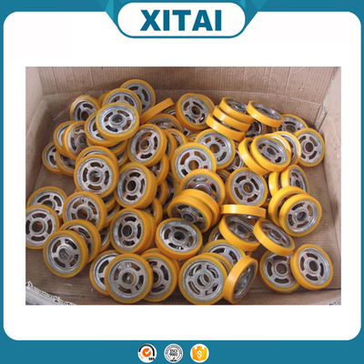 High Quality Factory Supplied Polyurethane Material 80 Shore A to 75 Shore D polyurethane wheel
