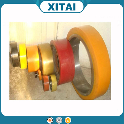High Quality Factory Supplied Polyurethane Material 80 Shore A to 75 Shore D custom made pu wheels