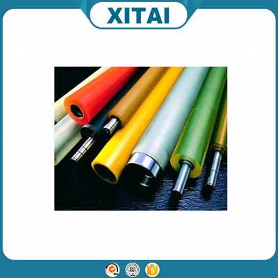 High Quality Factory Supplied Polyurethane Material 80 Shore A to 75 Shore D pu roller with metal core