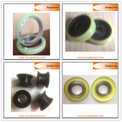 High Quality Factory Supplied Polyurethane Material 95 Shore A industrial pu wheel caster