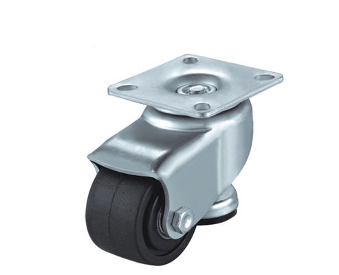 2.5-inch heavy-duty nylon horizontal adjustment equipment universal casters cabinet wheels