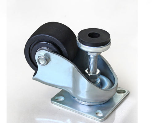 2.5-inch heavy-duty nylon horizontal adjustment equipment universal casters cabinet wheels