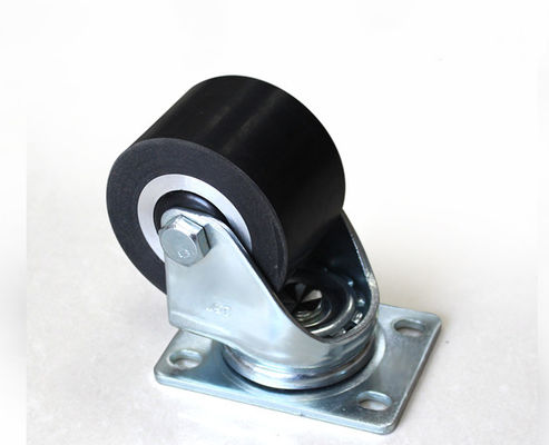 3-inch aluminum core high elasticity rubber robot special equipment caster ESDJQR6213-56A