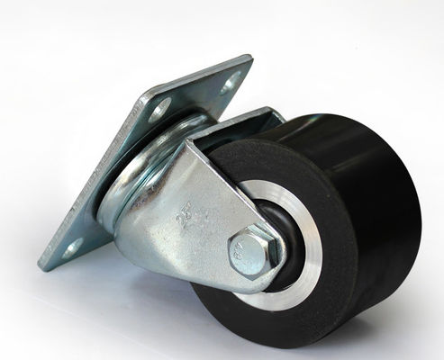 3-inch aluminum core high elasticity rubber robot special equipment caster ESDJQR6213-56A