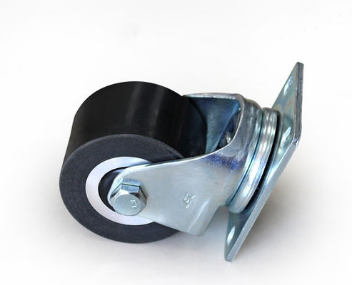 3-inch aluminum core high elasticity rubber robot special equipment caster ESDJQR6213-56A
