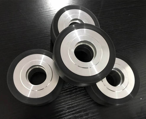 High end aluminum core polyurethane medical device drive wheel equipment instrument walking wheel