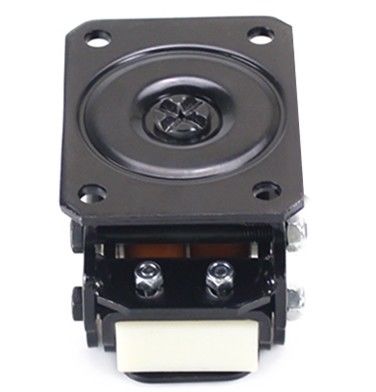 2-inch plastic core polyurethane PU double wheel shock-absorbing wheel AGV robot special universal wheel-JQR25310-80A
