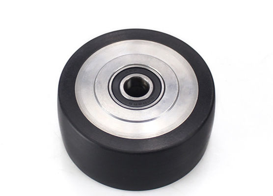 AGV polyurethane double axle bearing walking wheel AGV100 * 46mm