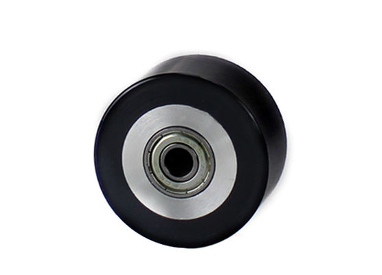 AGV polyurethane double axle bearing walking wheel 53 * 27mm