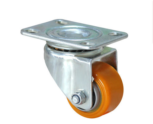 Lightweight 1.6-inch aluminum core polyurethane silent universal wheels, furniture cabinets, coffee tables, chairs, wheels, movable casters 39116-86A