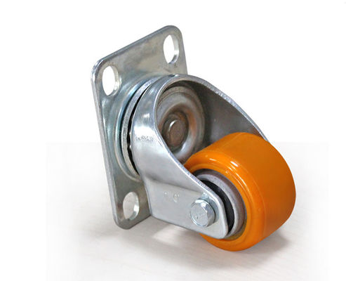 Lightweight 1.6-inch aluminum core polyurethane silent universal wheels, furniture cabinets, coffee tables, chairs, wheels, movable casters 39116-86A