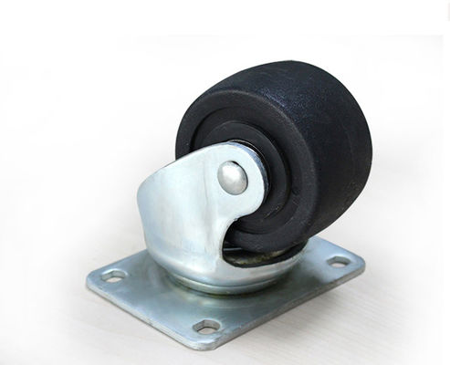 3-inch high-strength nylon low center of gravity industrial machine supporting equipment, black denim universal casters M3113-16
