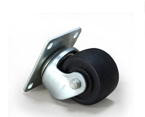 3-inch high-strength nylon low center of gravity industrial machine supporting equipment, black denim universal casters M3113-16