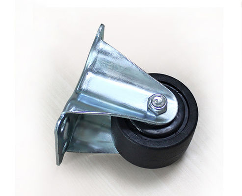 2.5-inch high-strength nylon low center of gravity industrial machine supporting equipment, black denim directional casters M31025-16