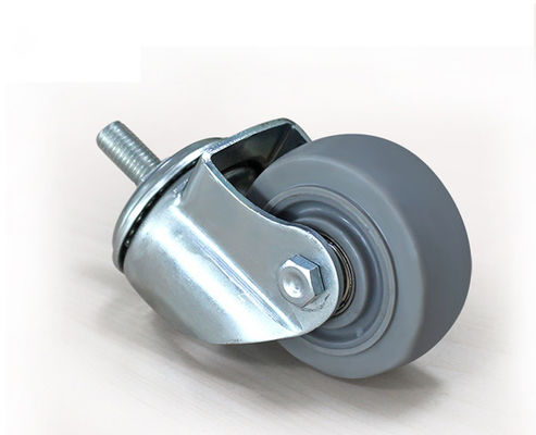 2.5-inch lightweight aluminum core rubber silent universal wheel logistics flatbed handcart industrial equipment wheel caster 39125-56A