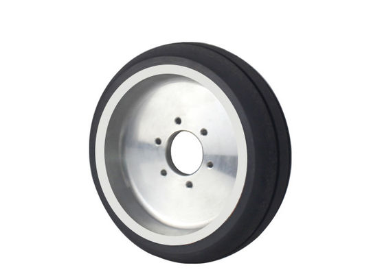 AGV anti slip polyurethane walking wheel without demolding process aluminum core wheel hub 150 * 45mm