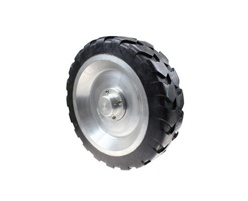 13 inch heavy-duty AGV electric forklift drive wheel keyway wheel hub intelligent small car wheel 320 * 85mm