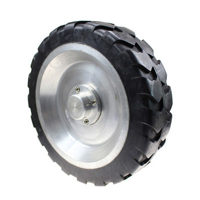13 inch heavy-duty AGV electric forklift drive wheel keyway wheel hub intelligent small car wheel 320 * 85mm