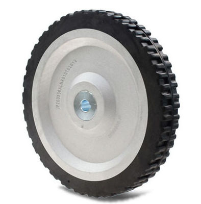 Aluminum core keyway caster, non-standard customized rubber wheel, 8-inch AGV drive wheel, robot active wheel, 200 * 30mm