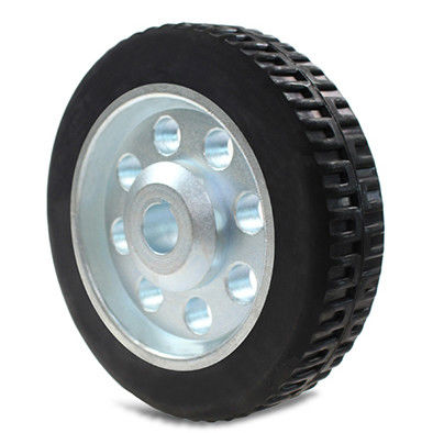 Aluminum core patterned rubber AGV robot, medical equipment drive wheel, equipment walking active wheel, 180 * 46mm