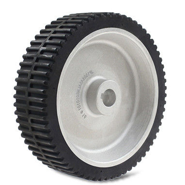 6-inch rubber intelligent car wheel AGV drive wheel robot equipment caster walking active wheel 150 * 45mm