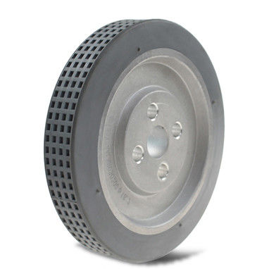 Lightweight aluminum core rubber wheel AGV drive wheel intelligent robot equipment caster walking active wheel 135 * 24mm