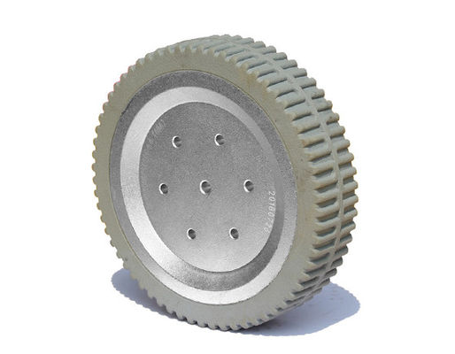 150 * 35 steel core textured rubber AGV robot medical equipment driving wheel equipment instrument walking wheel AGV non-standard driving wheel