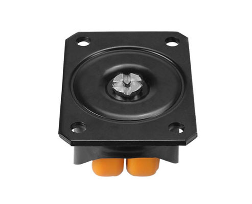 3-inch aluminum core polyurethane PU double wheel AGV robot special universal wheel ESDJQRM6113-86A