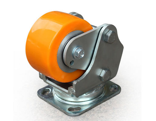 4-inch high-strength aluminum core polyurethane heavy-duty AGV shock-absorbing wheel JQR26310-95A