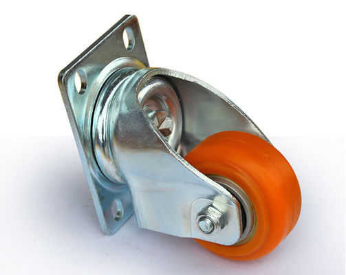Medium sized 2.5-inch aluminum core polyurethane AGV universal casters JQR03210-95A