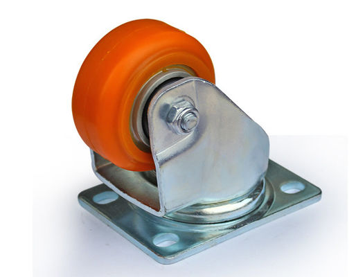 Medium sized 2.5-inch aluminum core polyurethane AGV universal casters JQR03210-95A