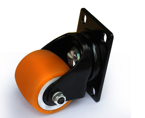 2.5-inch aluminum core high elasticity polyurethane AGV robot special equipment casters ESDJQRM62125-86A