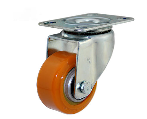 Lightweight 2-inch aluminum core polyurethane AGV universal casters JQR02210-95A