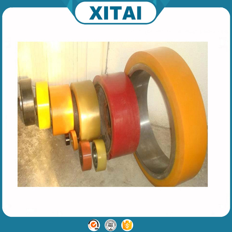 High Quality Factory Supplied Polyurethane Material 80 Shore A to 75 Shore D custom made pu wheels