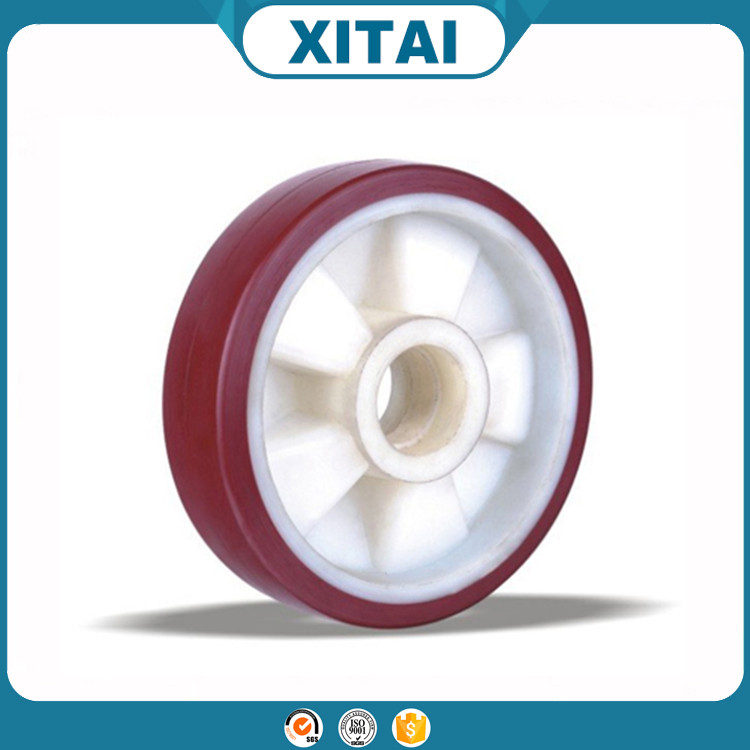 High Quality Factory Supplied Polyurethane Material 80 Shore A to 75 Shore D hand trolley use pu wheel