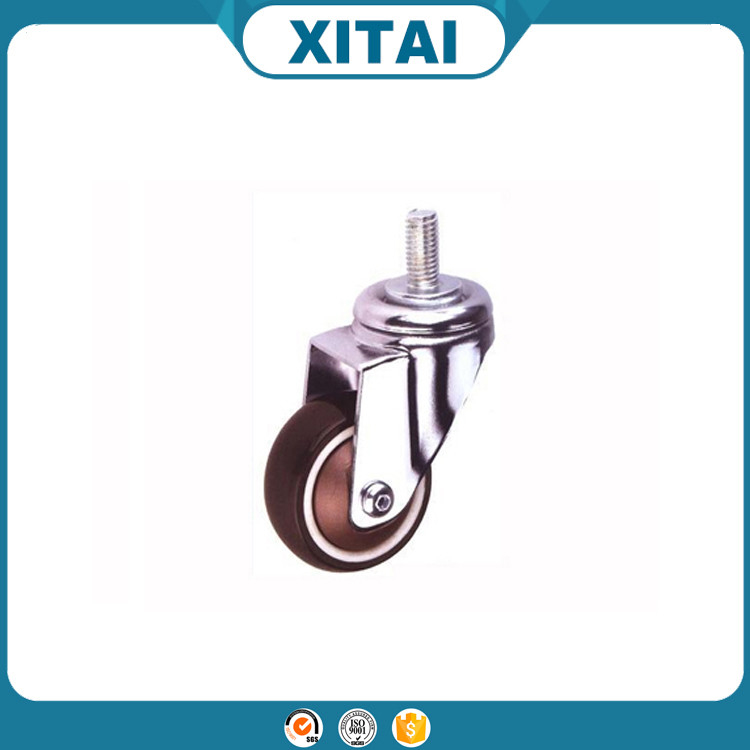 High Quality Factory Supplied Polyurethane Material 95 Shore A industrial pu wheel caster