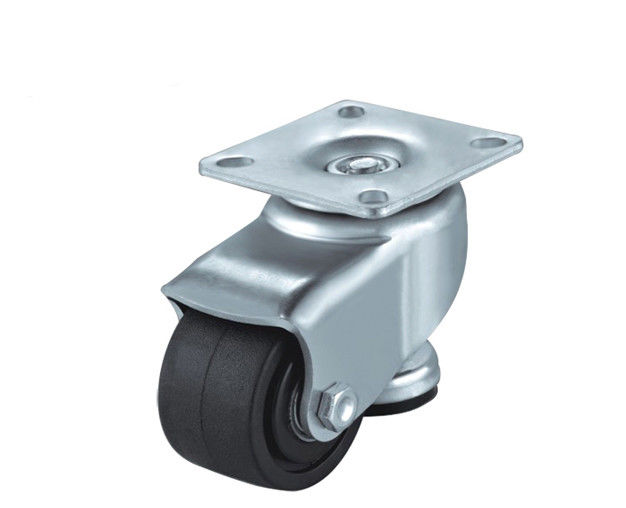 2.5-inch heavy-duty nylon horizontal adjustment equipment universal casters cabinet wheels