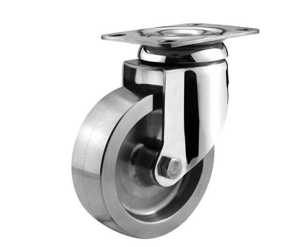 3-inch/4-inch/5-inch medium-sized 304 all stainless steel flat universal casters S5814-S6