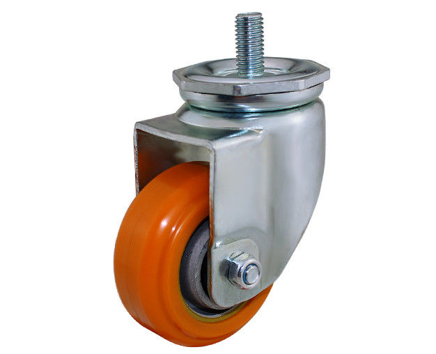 2.5-inch/3-inch/4-inch/5-inch medium-sized series aluminum core polyurethane PU screw universal casters (High Speed King series)