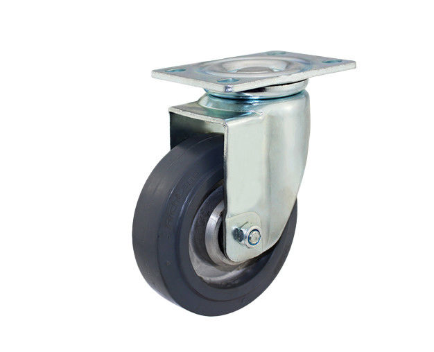 2.5-inch/3-inch/4-inch/5-inch medium-sized series universal aluminum core elastic rubber silent casters (High Speed King series)