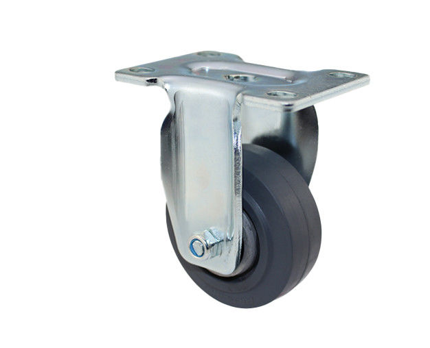 2.5-inch/3-inch/4-inch/5-inch Medium Series Directional Aluminum Core Elastic Rubber Silent Casters (High Speed King Series)