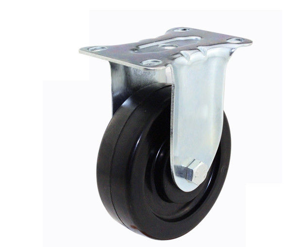 3-inch/4-inch/5-inch medium-sized black anti-static rubber directional casters