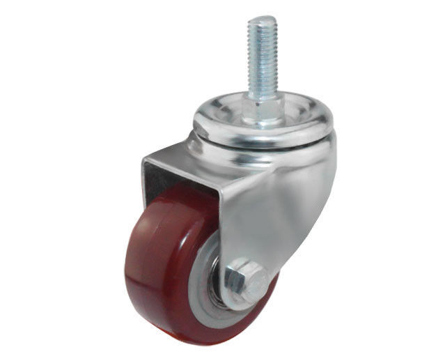 2.5-inch medium-sized 75kg universal polyurethane PU industrial equipment casters 54325-86