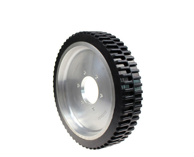 Electric fork wheel AGV drive wheel Intelligent mobile car wheel 10 inch flange rubber wheel 250 * 50mm